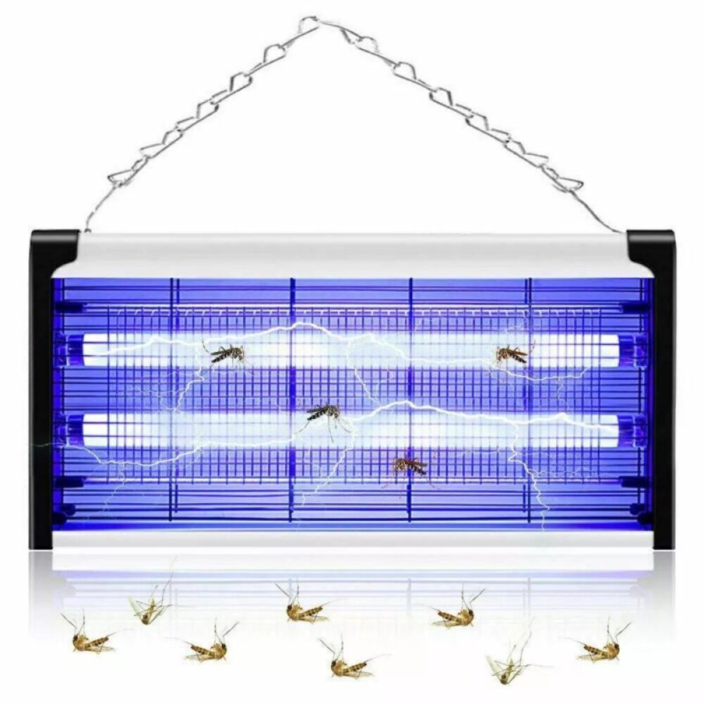 Bug Zapper Electric Insect Killer Mosquito Fly Pest Trap UV LED Indoor Lamp UK