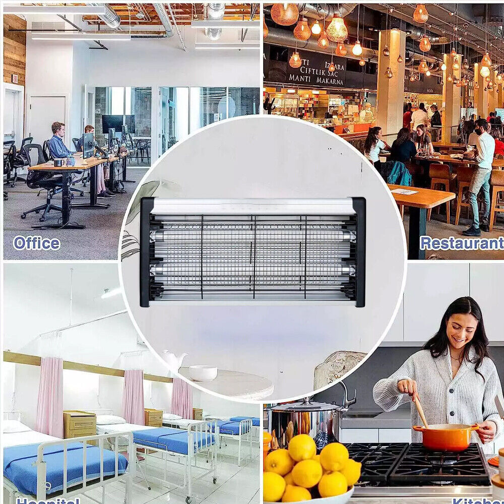 Bug Zapper Electric Insect Killer Mosquito Fly Pest Trap UV LED Indoor Lamp UK
